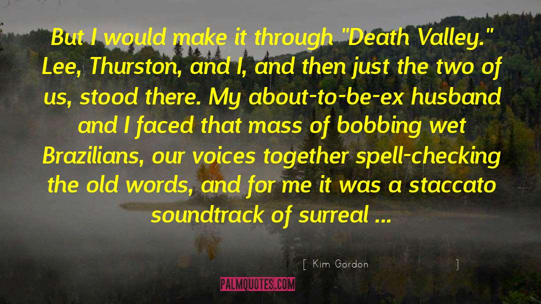 Death In Venice quotes by Kim Gordon