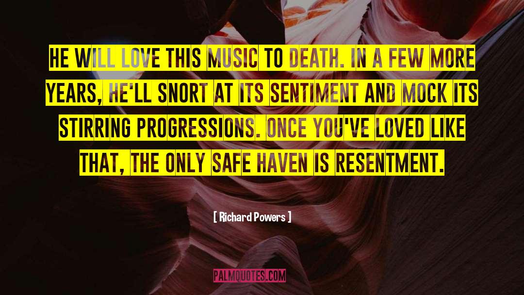 Death Love quotes by Richard Powers