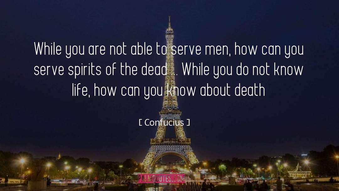 Death Love quotes by Confucius