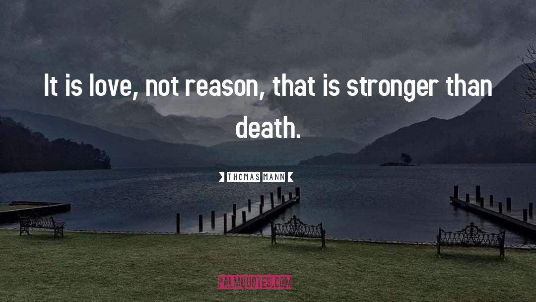 Death Love quotes by Thomas Mann