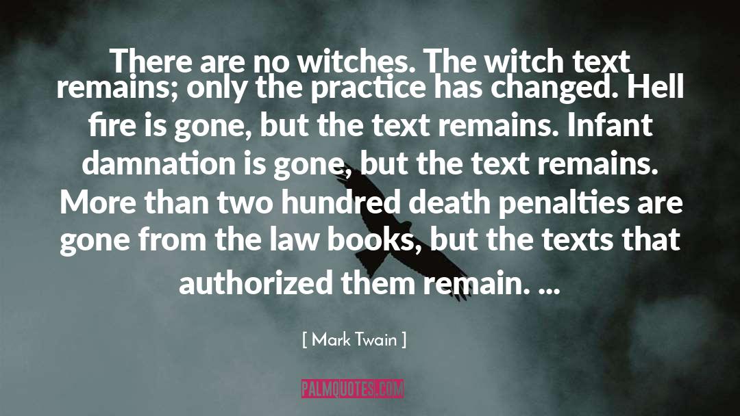 Death Magic quotes by Mark Twain
