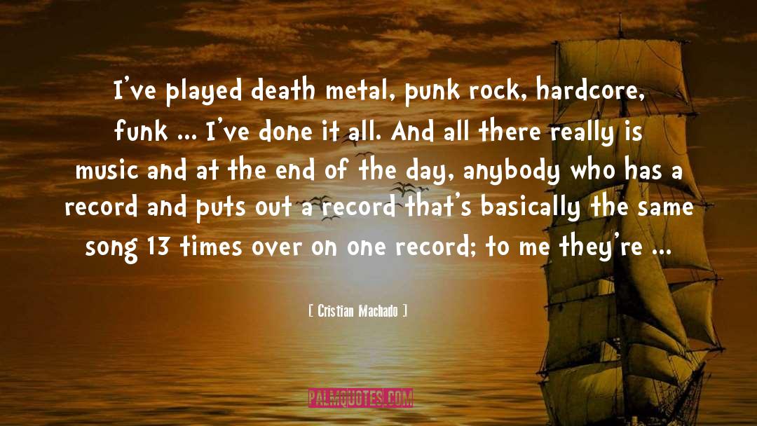 Death Metal quotes by Cristian Machado