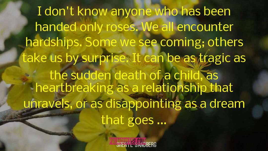 Death Of A Child quotes by Sheryl Sandberg