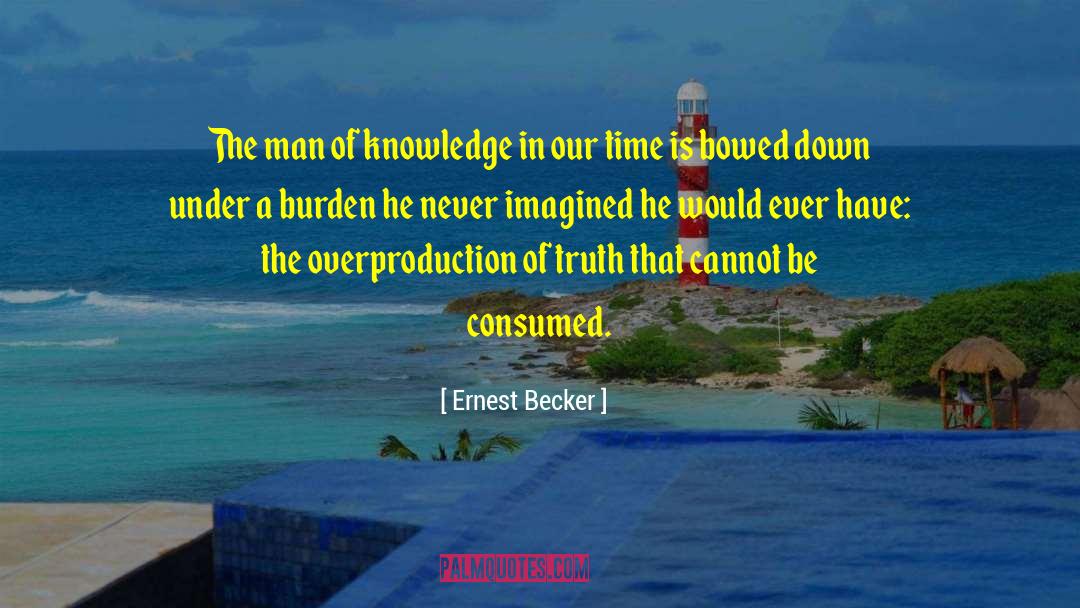 Death Of A Friend quotes by Ernest Becker