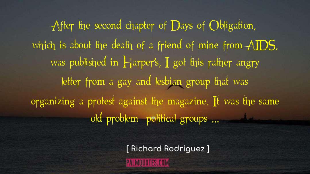 Death Of A Friend quotes by Richard Rodriguez