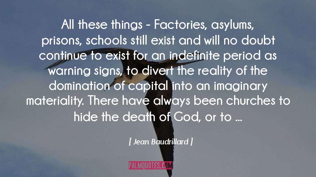 Death Of God quotes by Jean Baudrillard