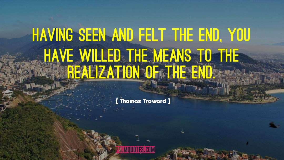 Death Oriented Bergsonism quotes by Thomas Troward