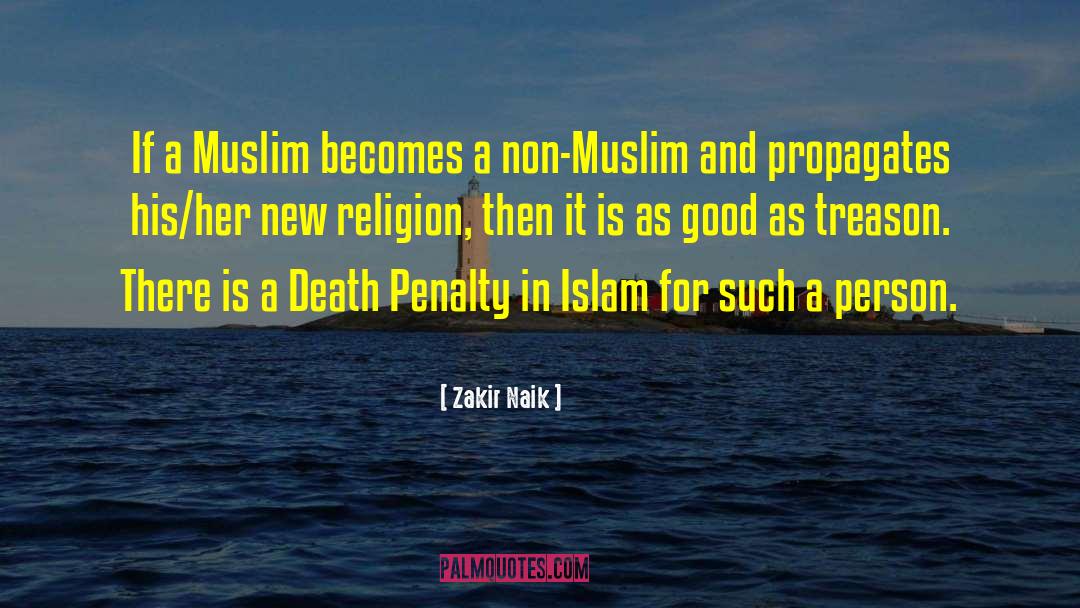 Death Penalty quotes by Zakir Naik