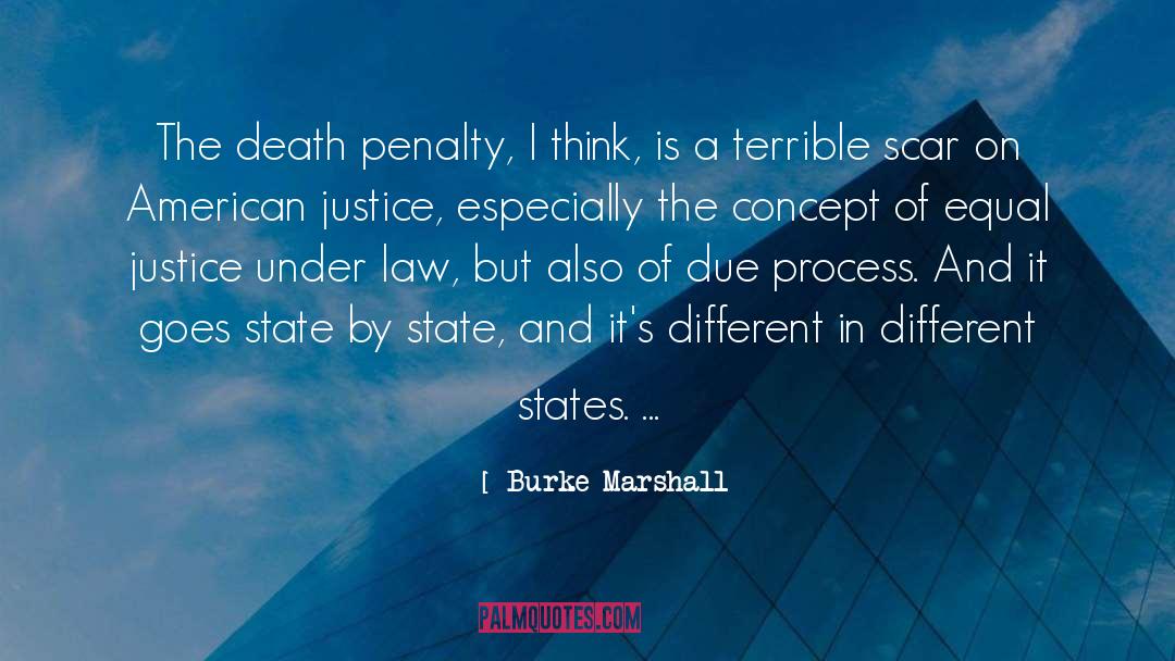 Death Penalty quotes by Burke Marshall