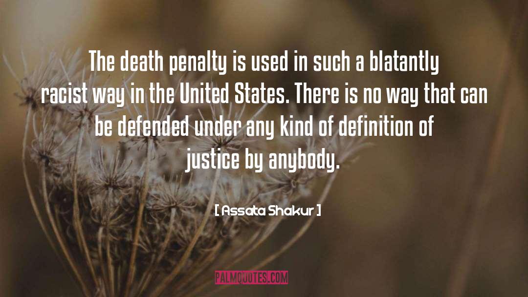 Death Penalty quotes by Assata Shakur