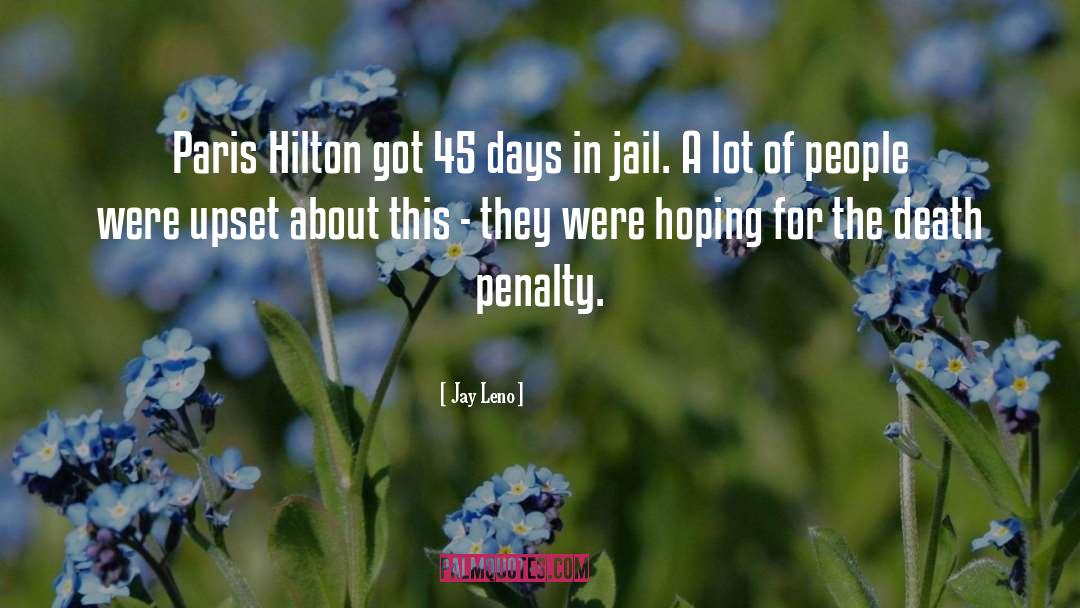 Death Penalty quotes by Jay Leno