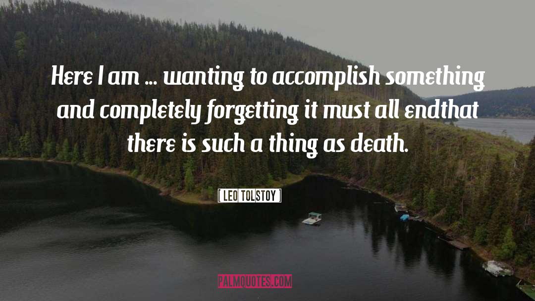 Death Philosophy quotes by Leo Tolstoy