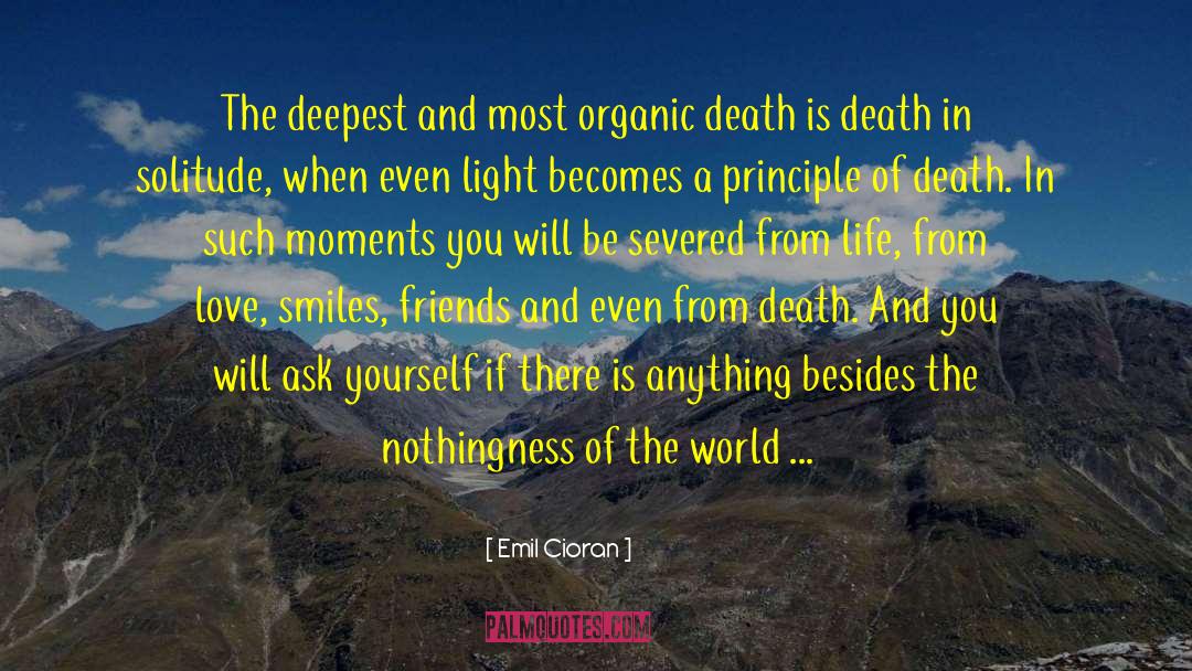 Death Philosophy quotes by Emil Cioran