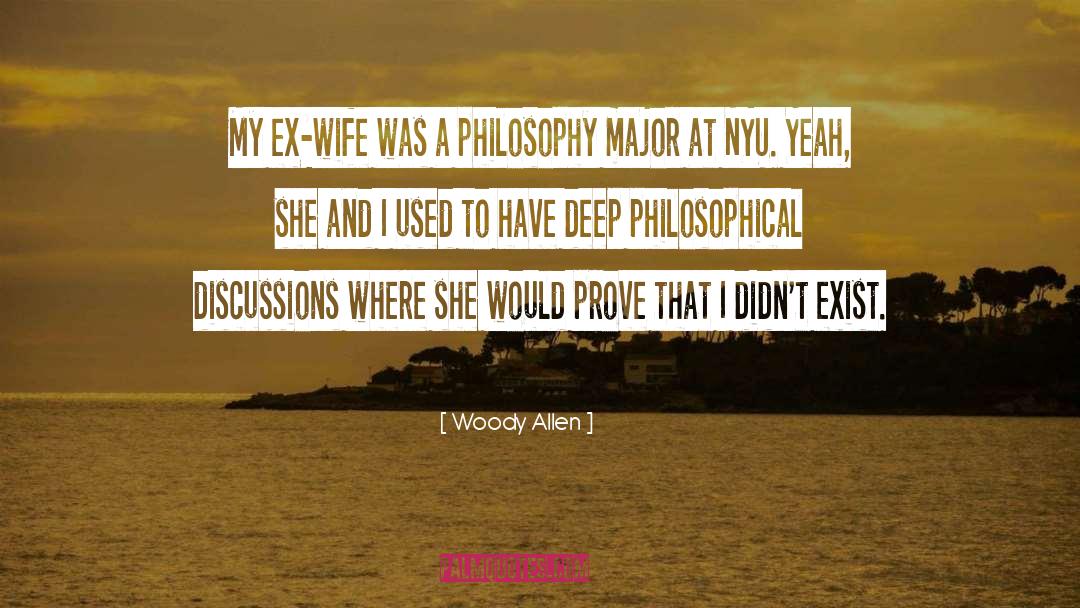 Death Philosophy quotes by Woody Allen
