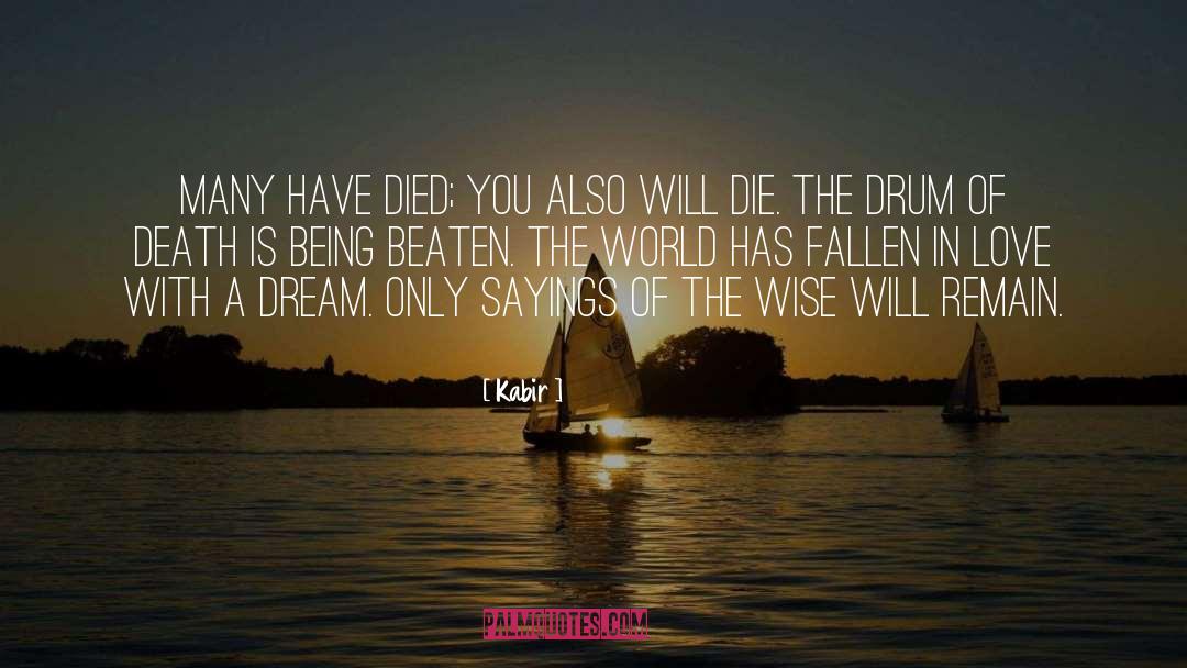 Death Poems quotes by Kabir