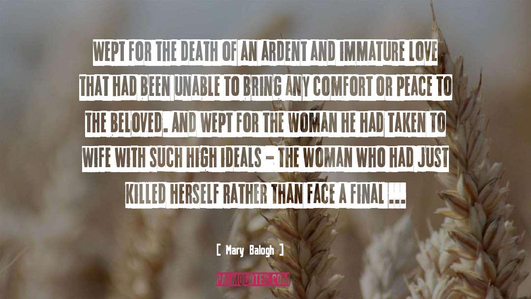 Death Rattle quotes by Mary Balogh