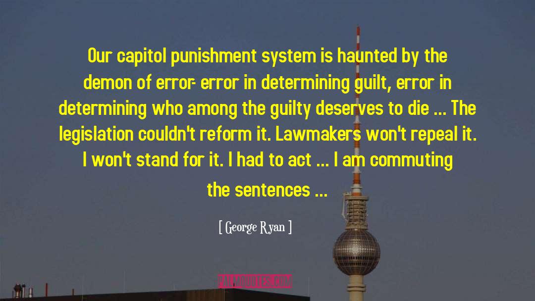 Death Row quotes by George Ryan