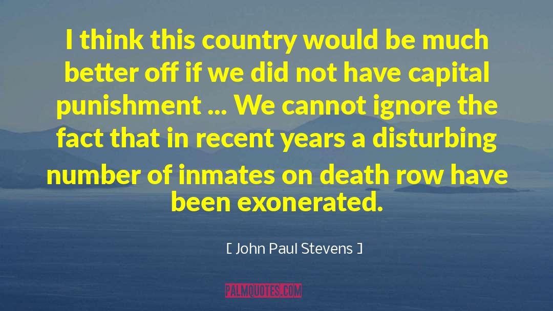 Death Row quotes by John Paul Stevens