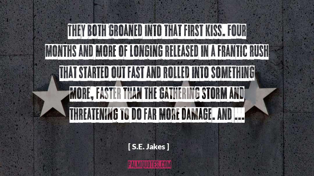Death S Storm quotes by S.E. Jakes