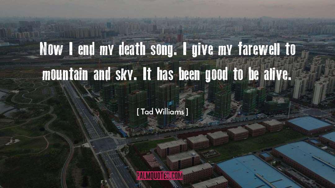 Death Sympathy quotes by Tad Williams