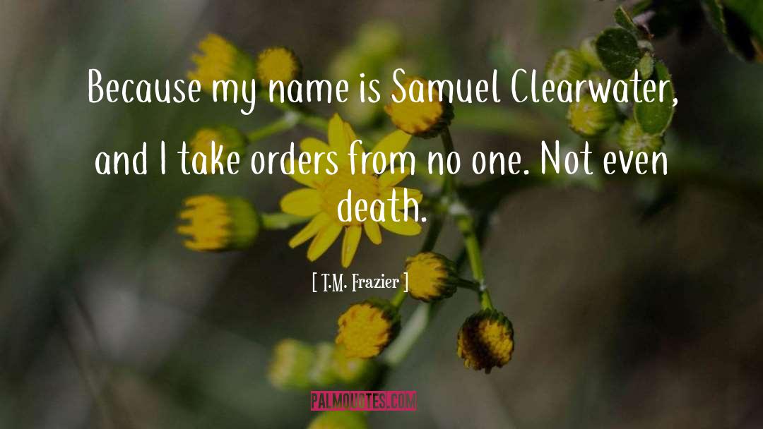 Death Threats quotes by T.M. Frazier