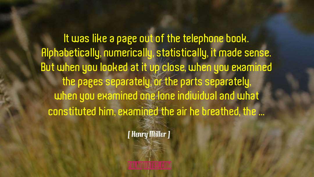 Death Toll quotes by Henry Miller