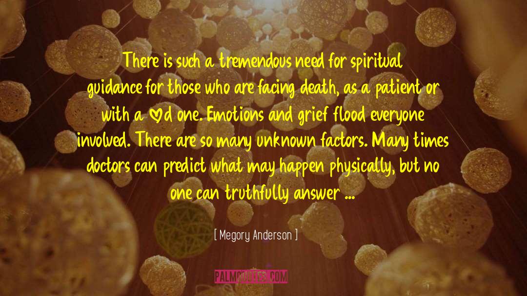 Death Unknown Salvation quotes by Megory Anderson