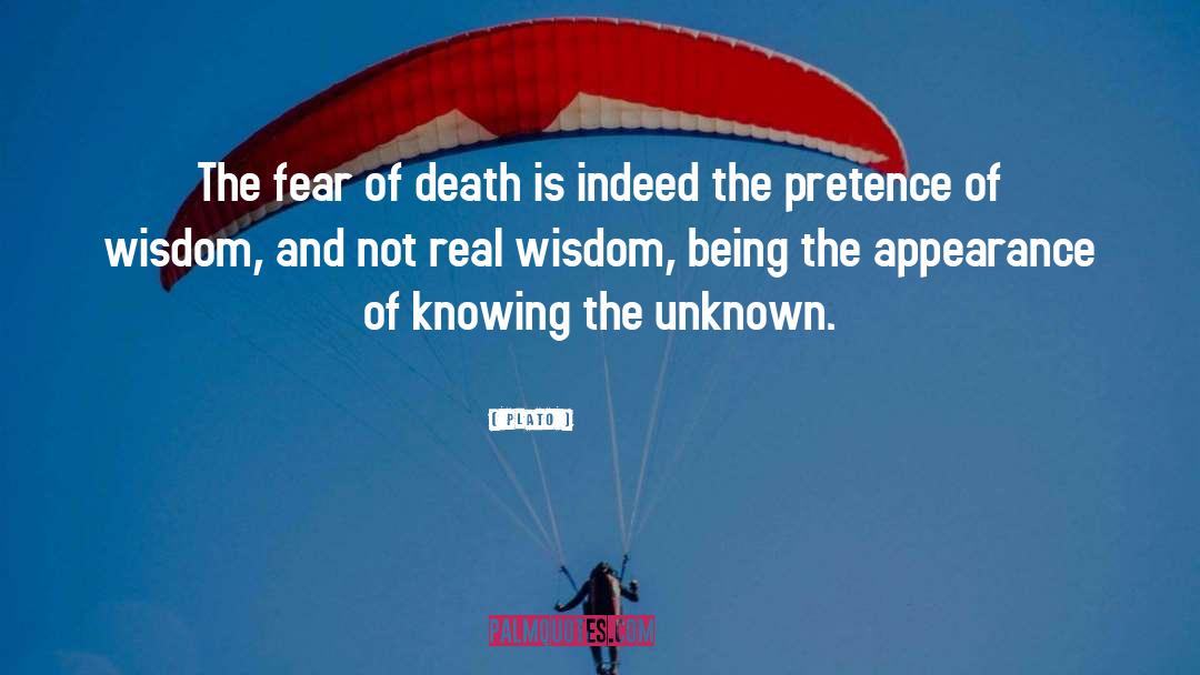 Death Unknown Salvation quotes by Plato