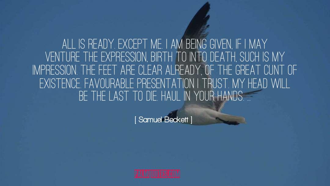 Death Valley quotes by Samuel Beckett