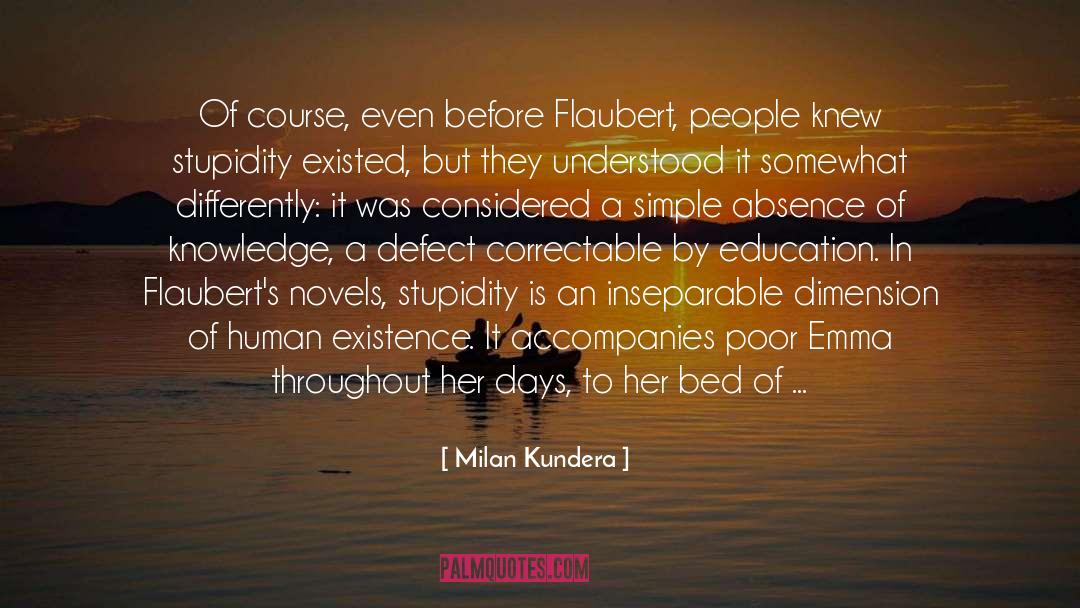 Deathbed quotes by Milan Kundera