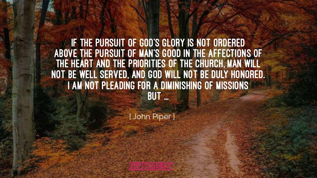 Deathbringer And Glory quotes by John Piper