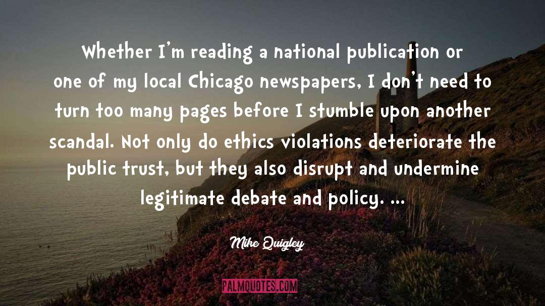 Debate quotes by Mike Quigley