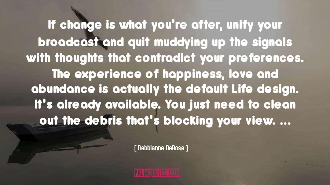 Debris quotes by Debbianne DeRose
