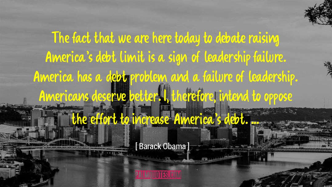 Debt Ceiling quotes by Barack Obama