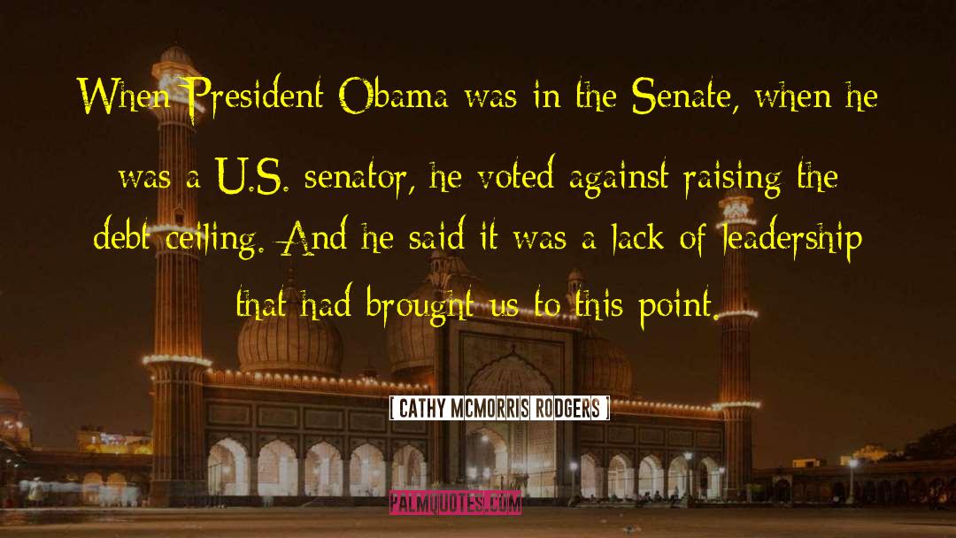 Debt Ceiling quotes by Cathy McMorris Rodgers