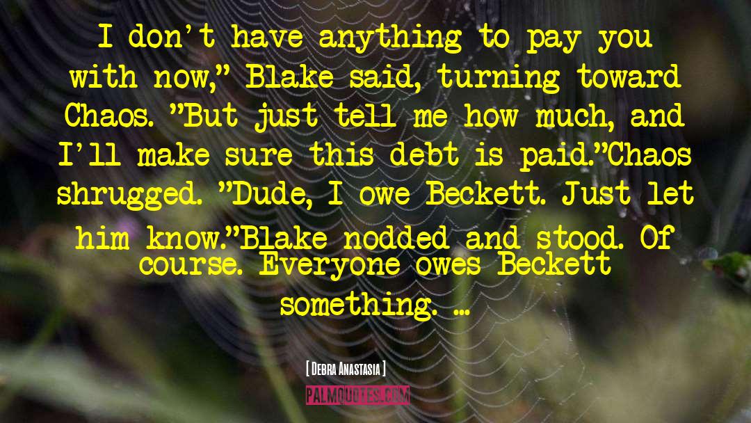 Debt Ceiling quotes by Debra Anastasia