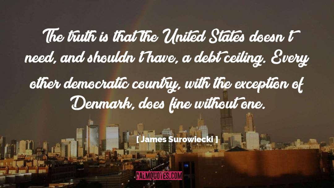 Debt Ceiling quotes by James Surowiecki
