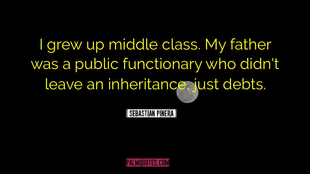 Debt Inheritance quotes by Sebastian Pinera