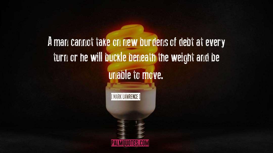 Debt quotes by Mark Lawrence