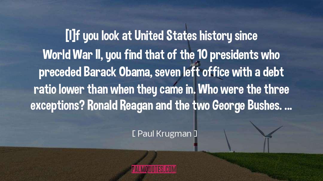 Debt quotes by Paul Krugman