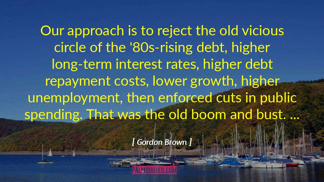 Debt Repayment quotes by Gordon Brown