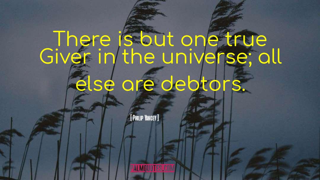 Debtors quotes by Philip Yancey