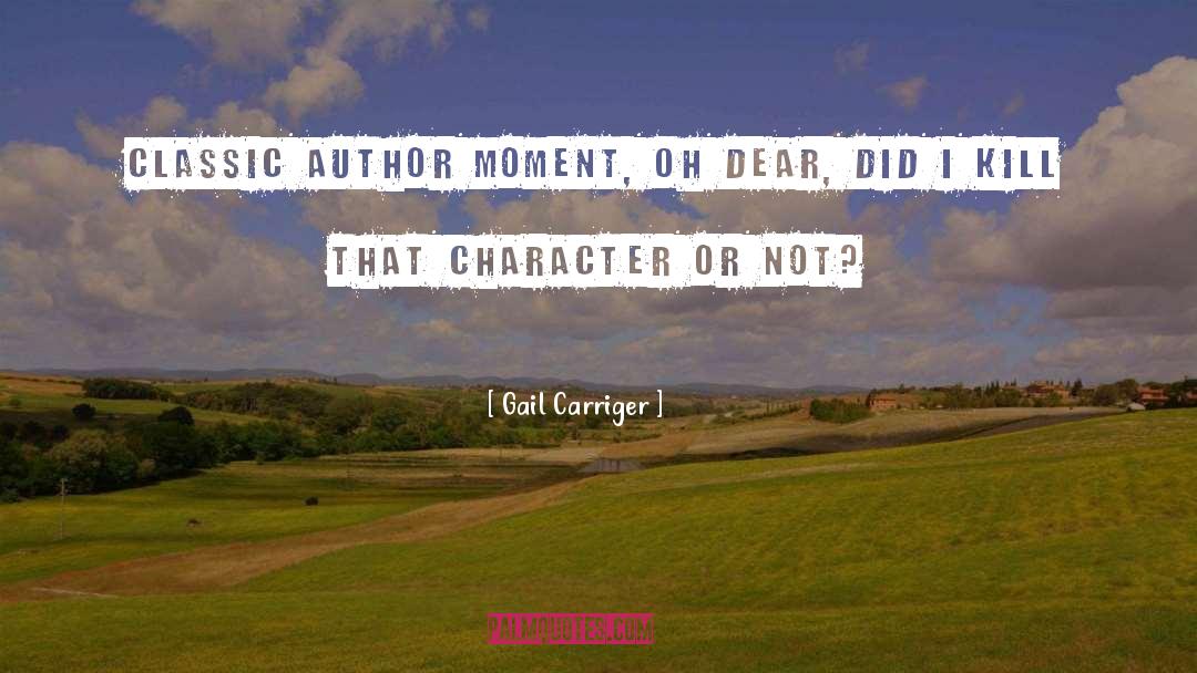 Debut Author quotes by Gail Carriger