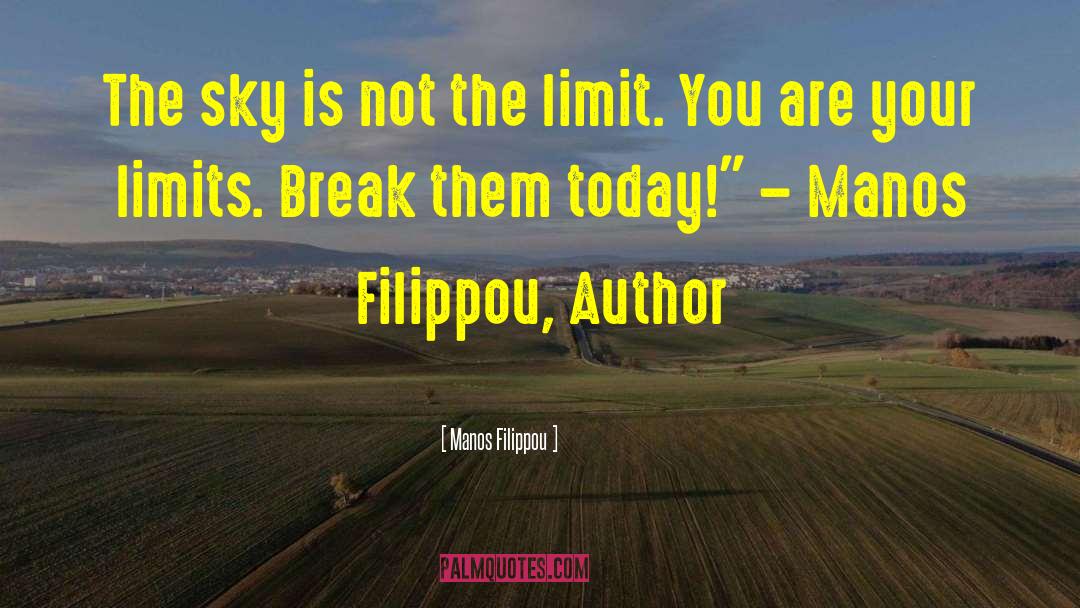 Debut Author quotes by Manos Filippou