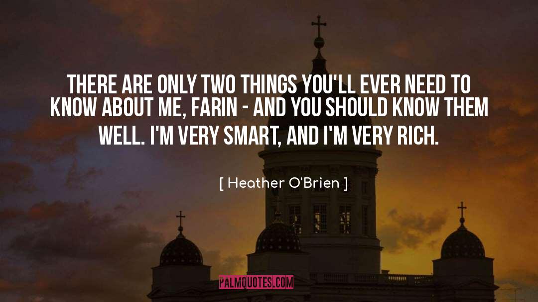 Debut quotes by Heather O'Brien