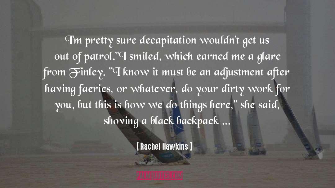 Decapitation quotes by Rachel Hawkins