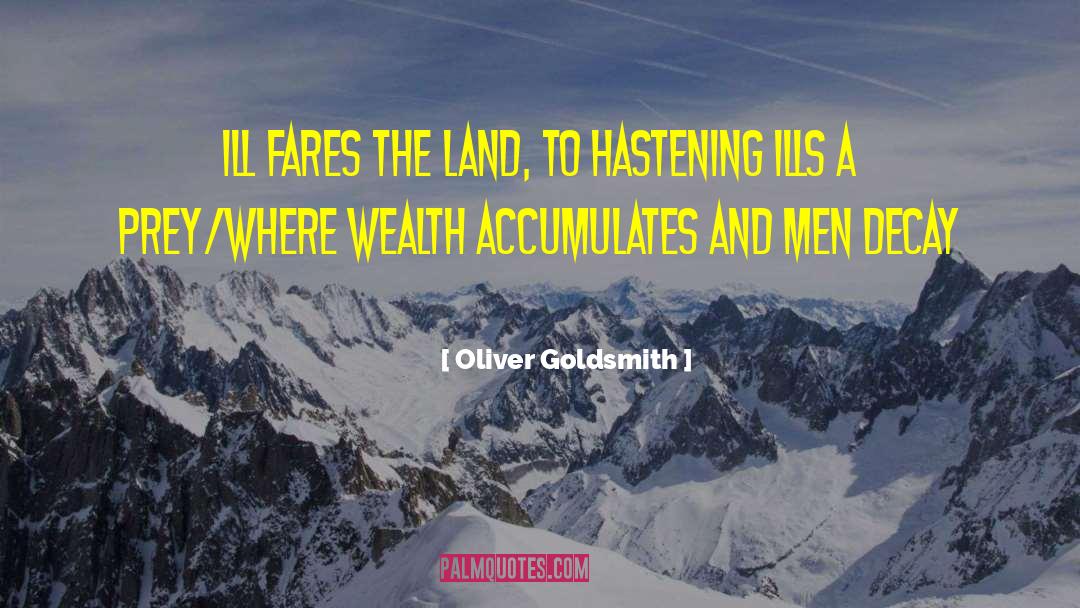 Decay quotes by Oliver Goldsmith