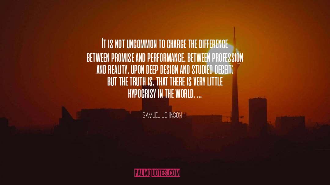 Deceit quotes by Samuel Johnson