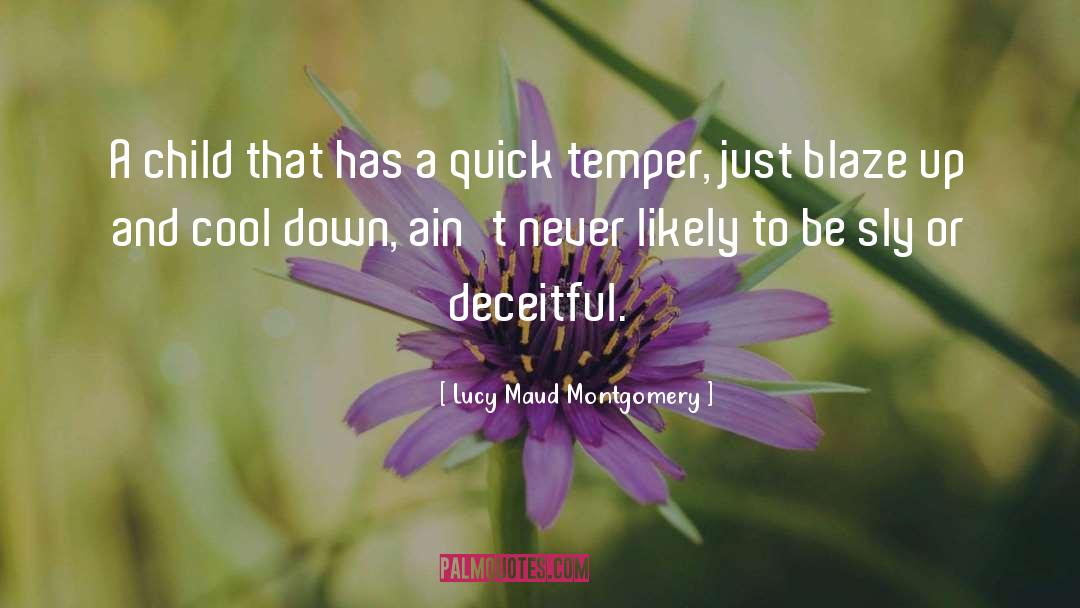 Deceitful quotes by Lucy Maud Montgomery