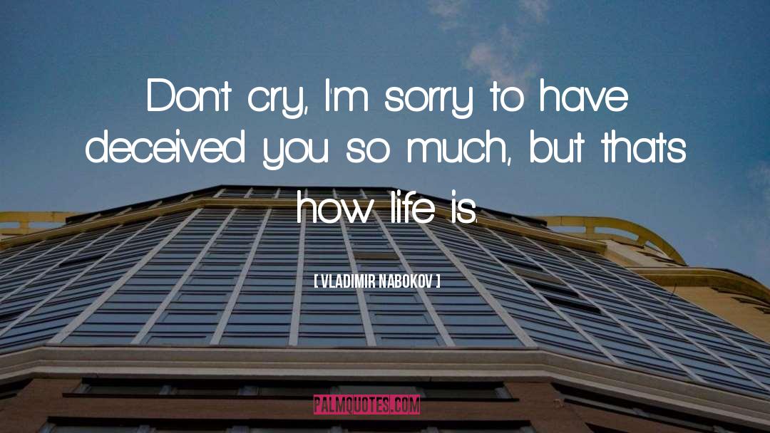 Deceived quotes by Vladimir Nabokov